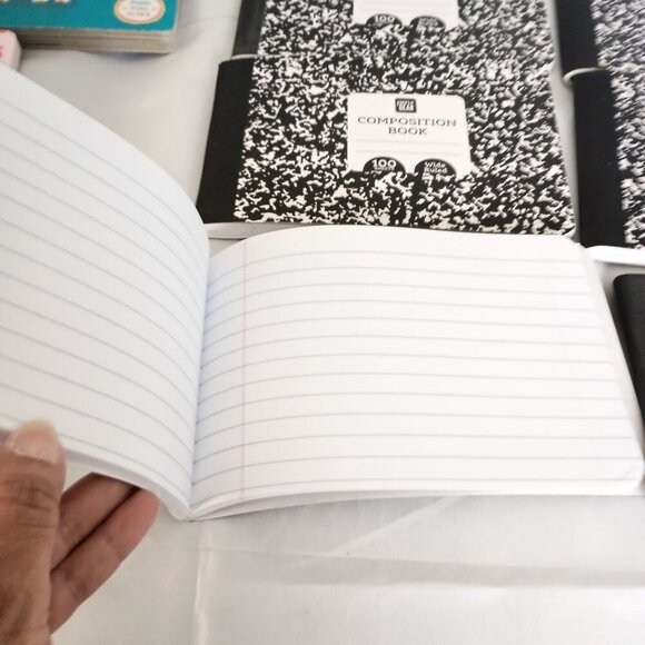 Lot of Kids Books & 7 Blank Composition Notebooks 7.5"x4.88" Journals New - Picture 5 of 12